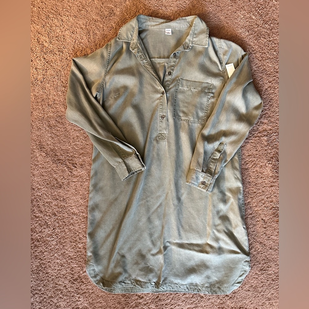 Old Navy Green Shift dress NWT size medium
